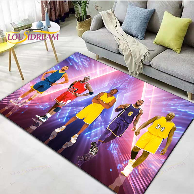 Tapis imprimé étoile de basket - Commercial Printing Ink avis et prix