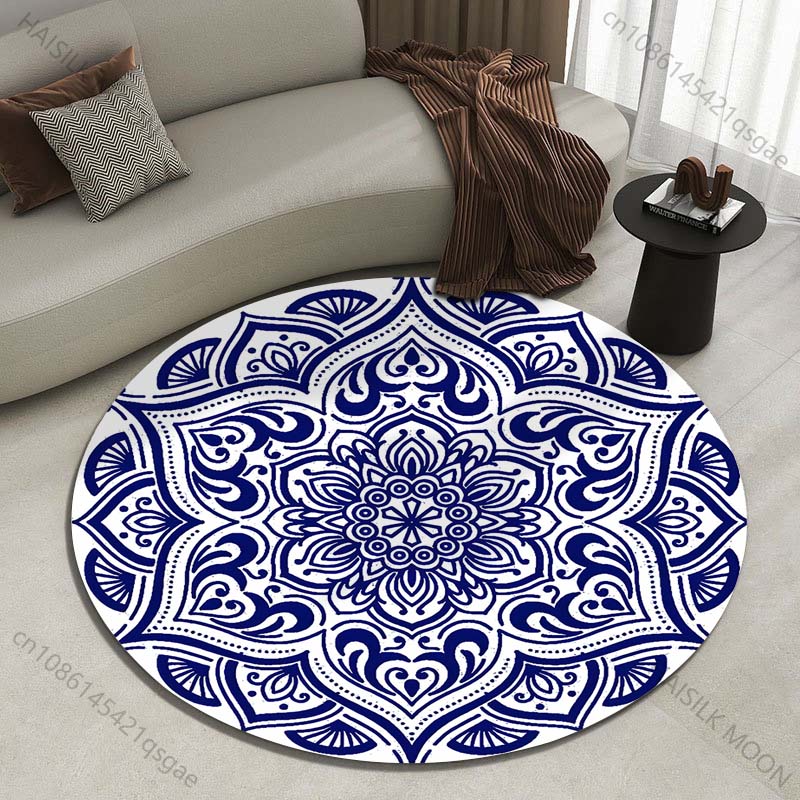 Tapis rond imprimé avec motif  - Commercial Printing And Design avis et prix